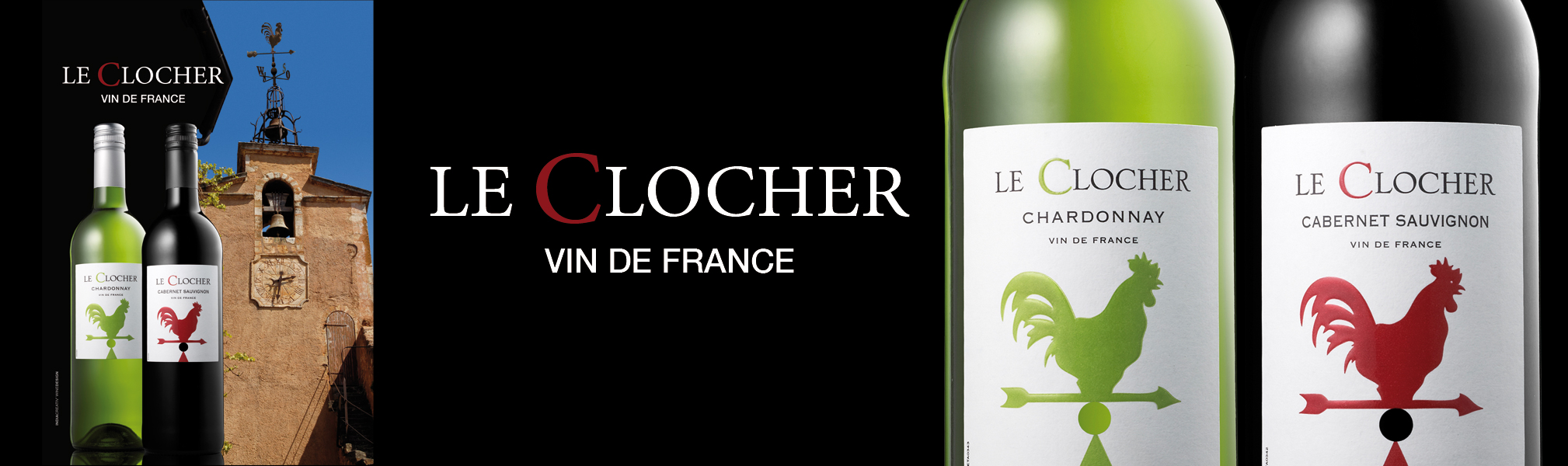 Cellier des Dauphins - Annonce presse Le clocher vin de France